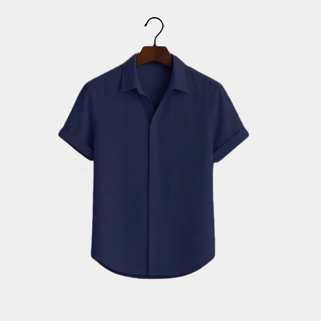 Premium Cotton-Linear Breathable Summer Shirt | Luxerion Edition