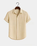 Premium Cotton-Linear Breathable Summer Shirt | Luxerion Edition