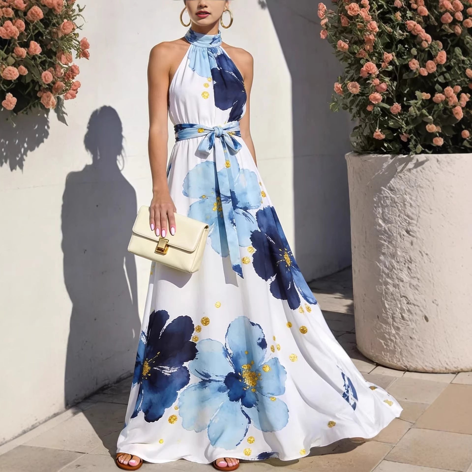 Aura Tropical Lace-Up Summer