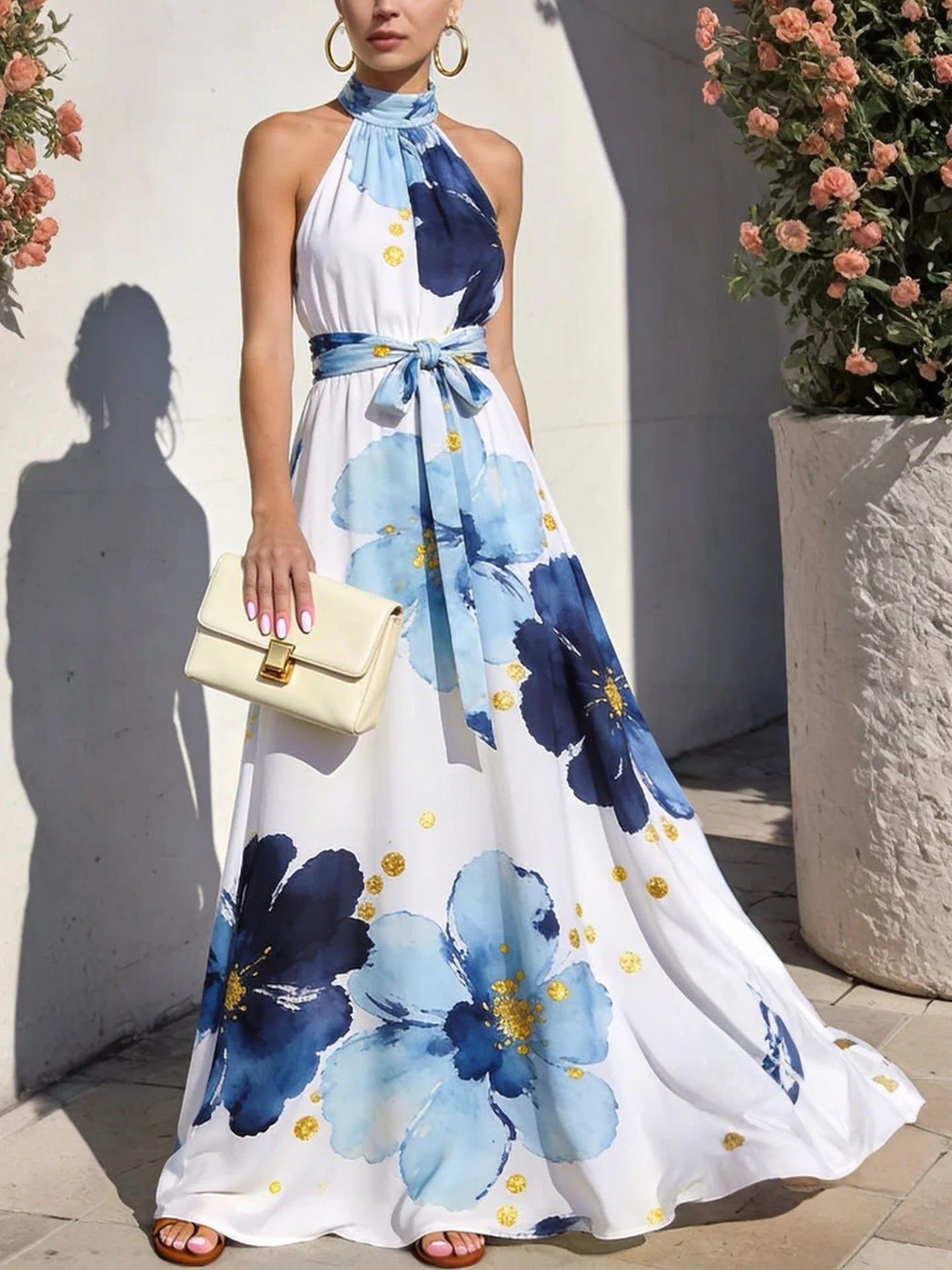 Aura Tropical Lace-Up Summer