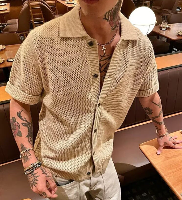 The "Quiet Luxury" Knitted Tee - Luxerion Edition