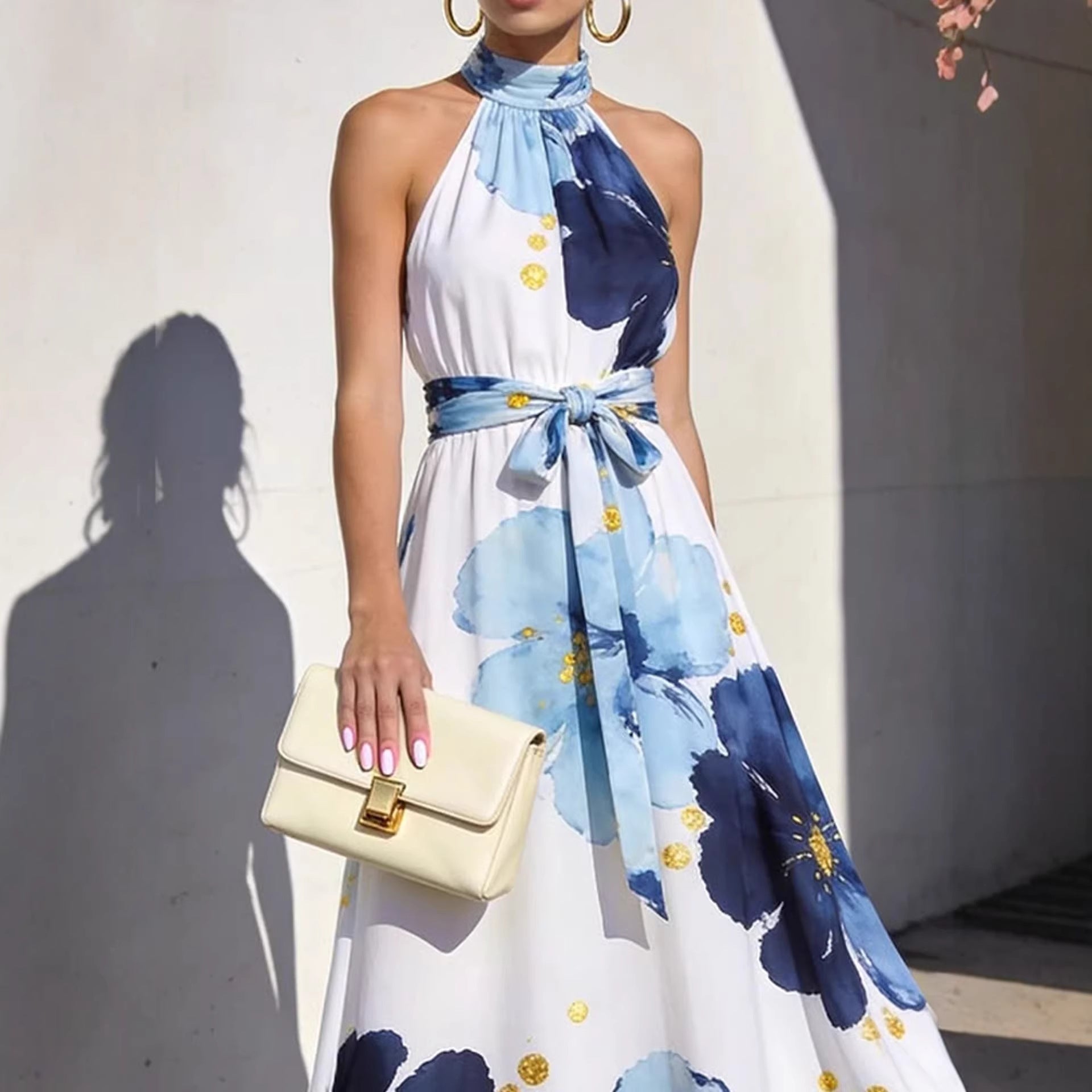 Aura Tropical Lace-Up Summer