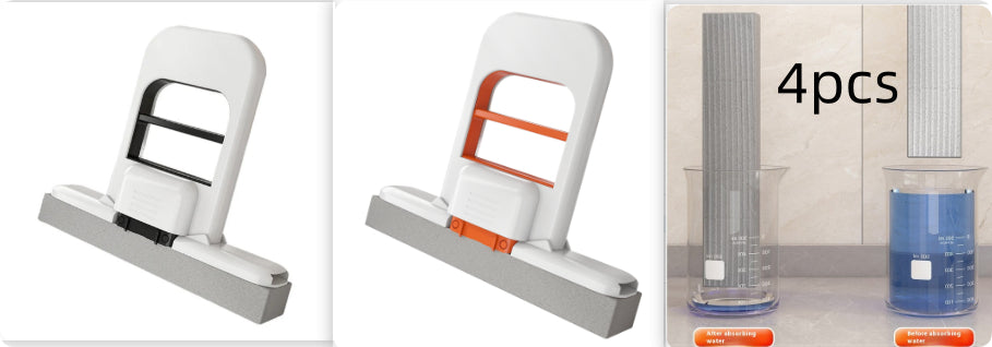Luxerion Portable Mini Squeeze Mop-Hand-Free Cleaning