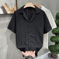 Men's Luxury Cuban Collar Breathable Summer Shirt